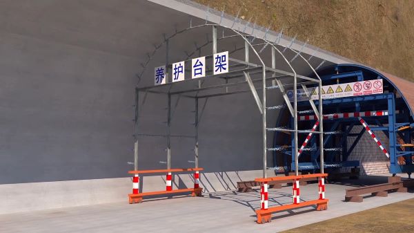 高坪区隧道施工动画制作公司 - 隧道施工工艺和施工方法 - 隧道施工汇报动画视频 - bim 工程施工动画